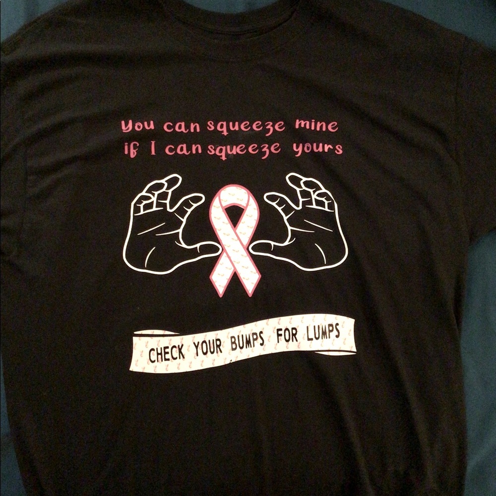 Men’s Breast Cancer Awareness T-shirt